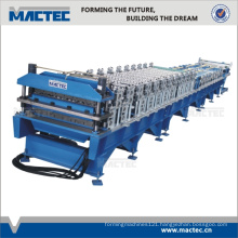 High speed double layer roofing panel roll forming machine